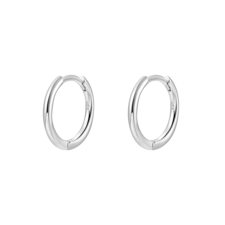 Bellaboho 18k Vermeil Infinity Huggie Earrings