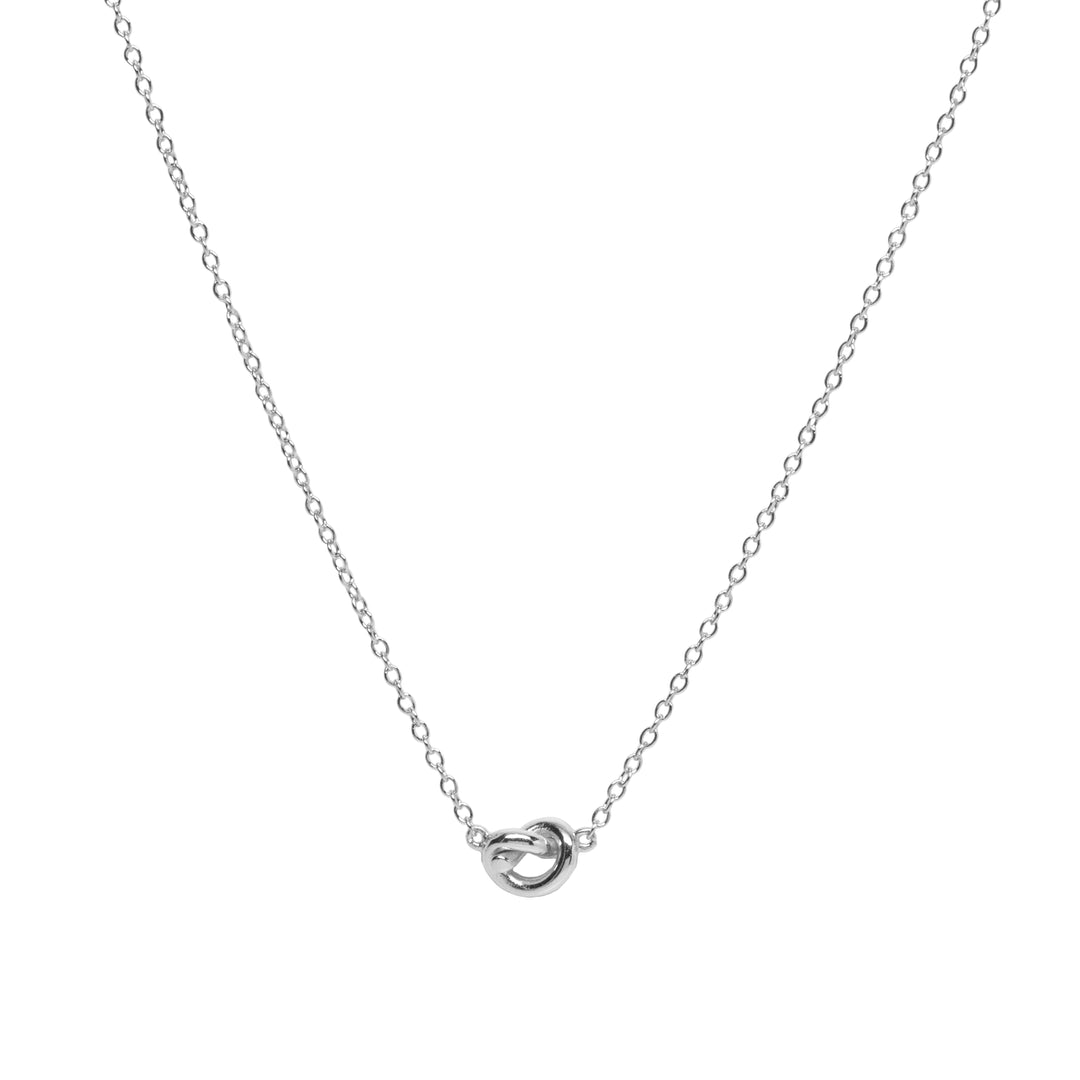 Bellaboho Infinity Knot Silver Necklace