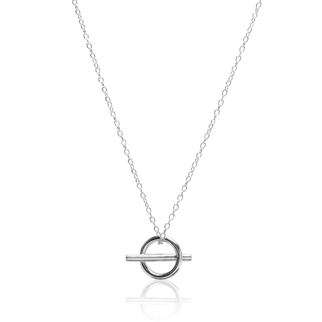 Bellaboho Saturn Vibes Silver Necklace