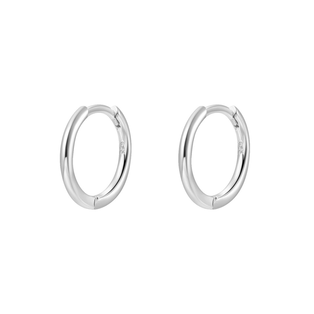 Bellaboho 18k Vermeil Infinity Huggie Earrings