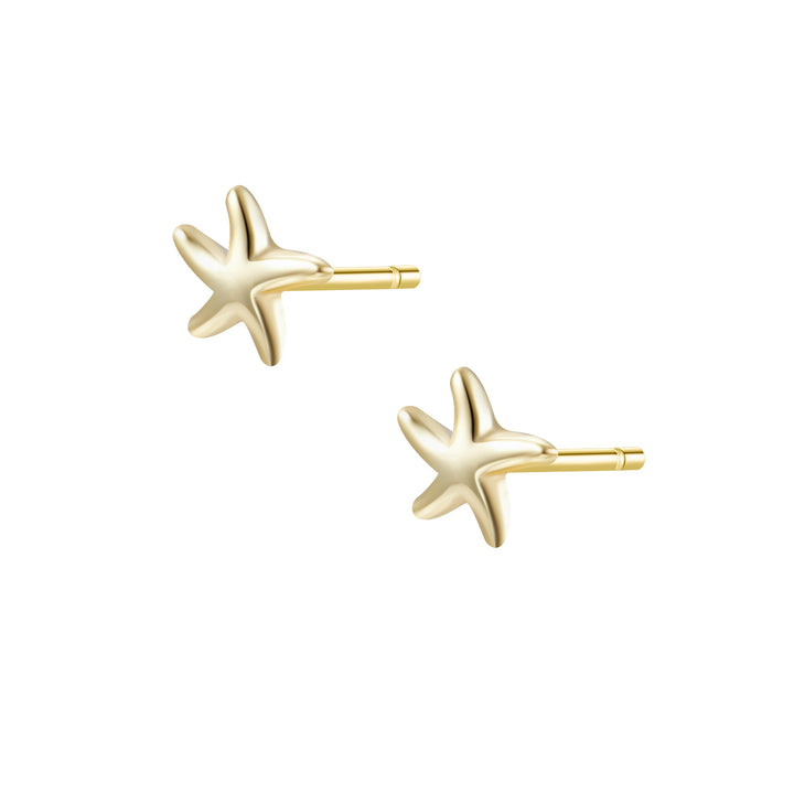 Bellaboho 18K Vermeil Starfish Studs Earrings