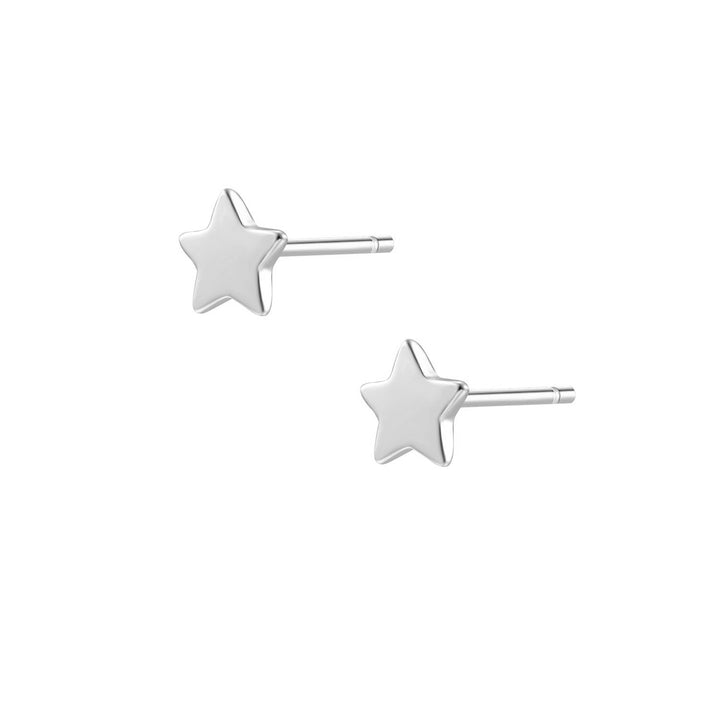 Bellaboho Mini Star Stud Silver Earrings