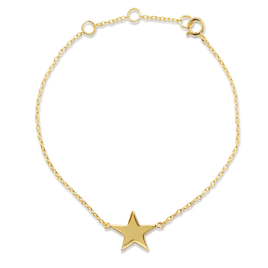 Bellaboho 18K Vermeil Star Bracelet
