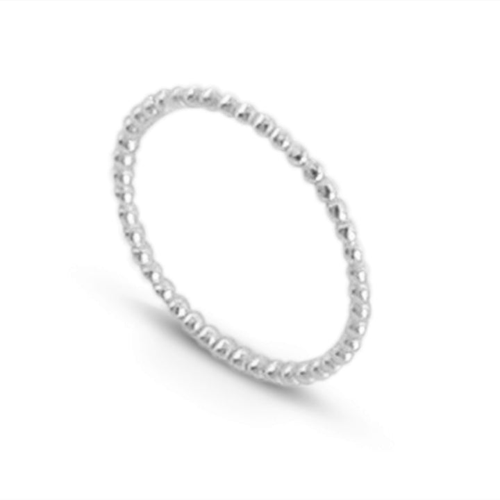 Bellaboho Multi Beads Silver Ring