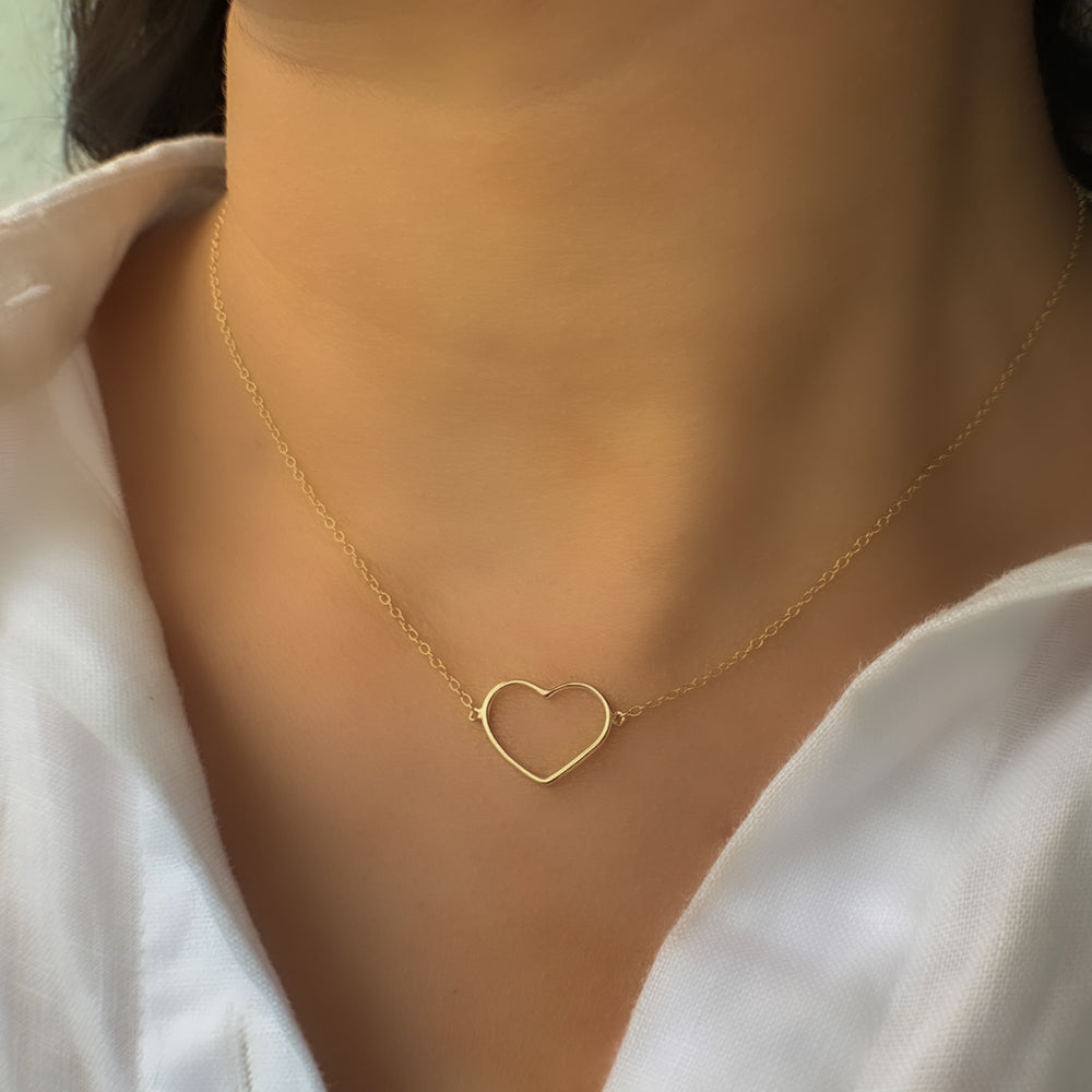 Bellaboho 18K Vermeil Simple Love Necklace