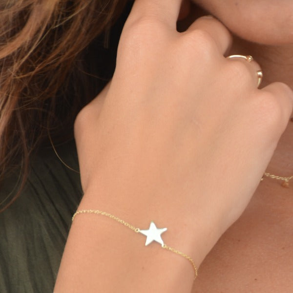 Bellaboho 18K Vermeil Star Bracelet