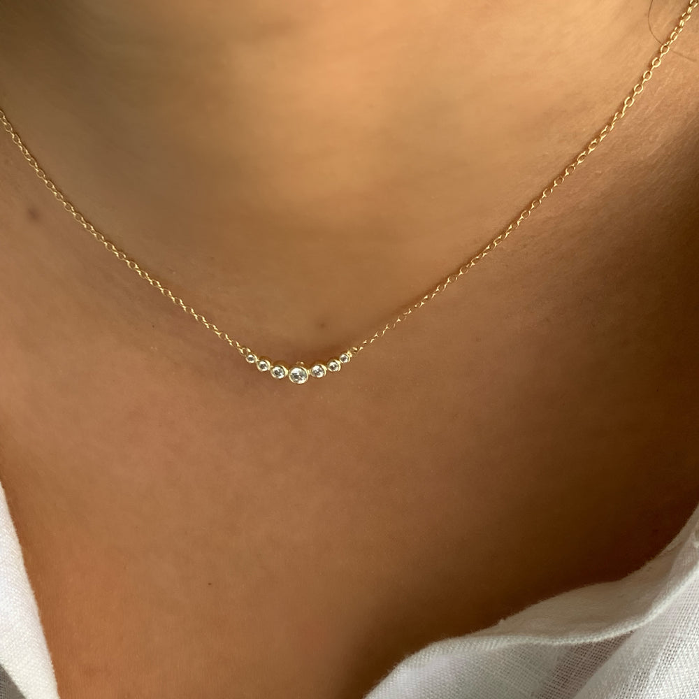 Bellaboho 18K Vermeil Crystal Drop Necklace